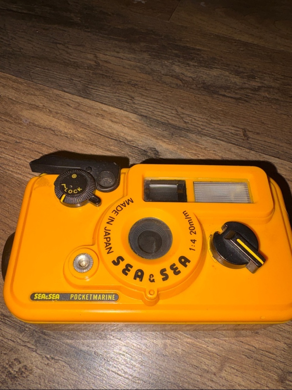 1980s 90s Underwater 110 Film Camera Waterproof Point/Shoot Untested Might Work